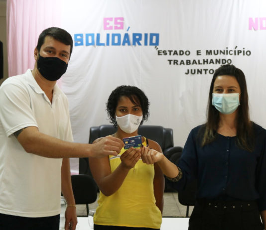 Prefeitura de Nova Venécia, Secretaria de Assistência Social juntamente com o SETADES e Banestes realizam solenidade de entrega de cartões ES Solidário