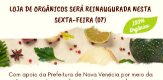 Loja de Orgânicos será reinaugurada nesta sexta-feira (07)