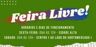 Confira os horários e dias de funcionamento da feira livre