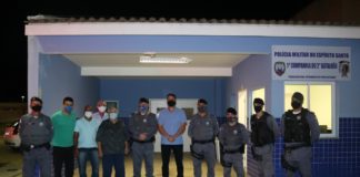 Com apoio da Prefeitura de Nova Venécia, Policia Militar implantam unidade de apoio na Vila Olímpica