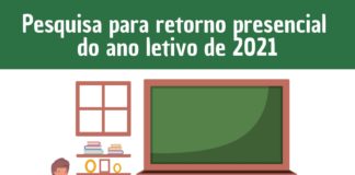 Secretaria de Educação lança pesquisa para retorno presencial do ano letivo de 2021