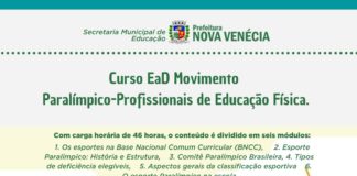 Curso EaD Movimento Paralímpico-Profissionais de Educação Física.