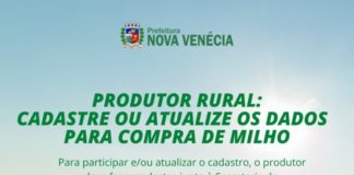Secretaria de Agricultura está atualizando cadastro de produtores para compra de milho pela Conab