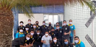 Jogadores e comissão técnica do Nova Venécia FC realiza doação de sangue no Hemoes em São Mateus