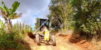 Secretaria de Agricultura realiza cascalhamento e reabertura de estradas