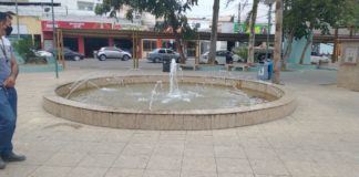 Praça Jones dos Santos Neves ganha revitalização e seu antigo chafariz volta a funcionar.