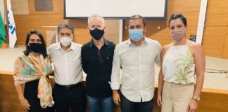 Secretaria de Indústria, Comércio e Serviços participa do evento de lançamento do Projeto Atração ativa de investimentos para os municípios.