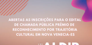 Publicado Edital da Lei Aldir Blanc 2021
