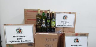Divisão de Vigilância Sanitária recolhe garrafas de azeite adulterado em Nova Venécia
