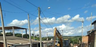 Seguem as obras de calçamento do Bairro Alvorada