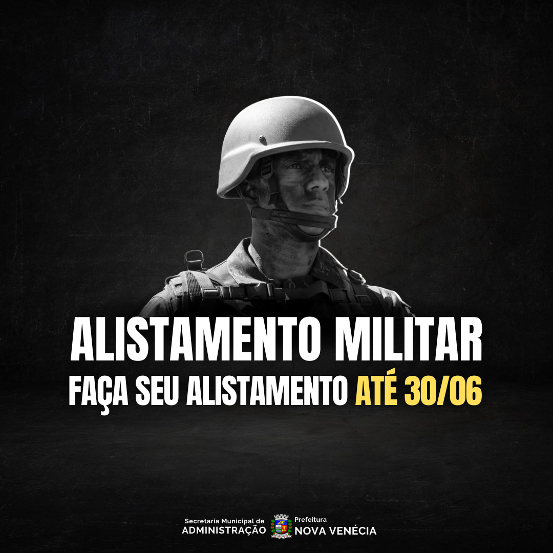 Prazo para alistamento militar vai até 30 de junho