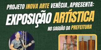 A Prefeitura Municipal de Nova Venécia realizará exposição artística no saguão da Prefeitura