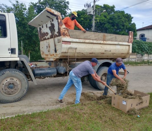 Secretaria de Serviços disponibiliza equipes para limpeza no Município de Nova Venécia
