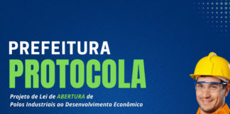 Prefeitura de Nova Venécia Protocola na Câmara de Vereadores Projeto de Lei de abertura dos Polos Industriais ao desenvolvimento econômico