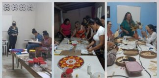 Secretaria Municipal de Cultura e Turismo realiza a culminância das Oficinas “Arte Floral”, “Mosaico” e “Mandalas”