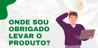 Sou obrigado a levar o produto na Assistência Técnica ou enviar pelos correios?