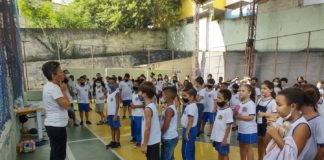 Projeto sobre hábitos saudáveis é desenvolvido por professora de educação física da rede municipal