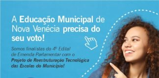 Voto popular decide captação de recursos tecnológicos para a educação do município de Nova Venécia