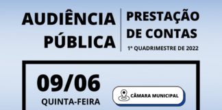 Secretaria de Saúde realiza Audiência Pública de Prestação de Contas do 1º quadrimestre de 2022