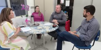 Reunião traça ações sobre a segurança nas escolas da rede municipal de ensino de Nova Venécia