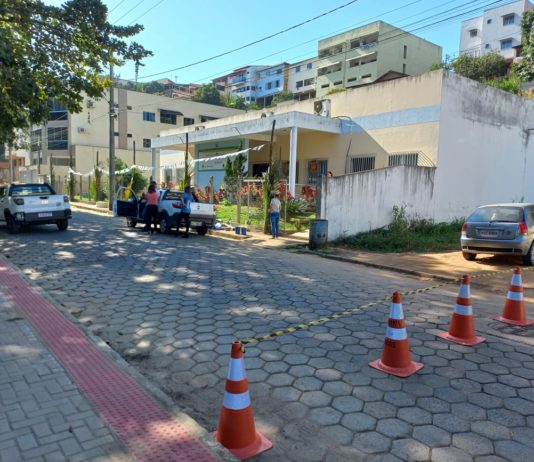 Comunicado: Intervenção é feita na Rua Santa Teresa bairro beira rio próximo ao hospital