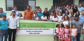 EMEIEF São Luiz Rei é revitalizada e a comunidade escolar comemora