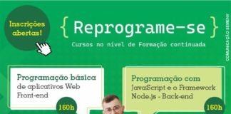 Abertas inscrições para cursos do projeto Reprograme-se