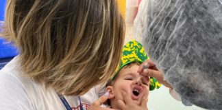 Secretaria de Saúde alerta sobre Ação de Vacinação contra Poliomielite