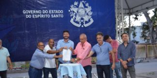 Prefeito assina ordem de serviço para execução de pavimentação asfáltica