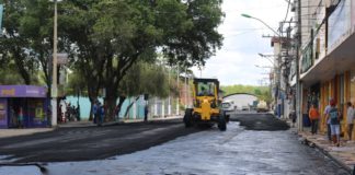 Obras de Capeamento Asfáltico são iniciadas em Nova Venécia