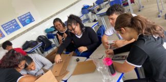 Bastidores da I Mostra Científica da EMEF Veneciano empolga alunos