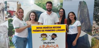 Nova Venécia recebe o Prêmio pelas Boas Práticas Pela Primeira Infância Capixaba (BPIC) edição 2022