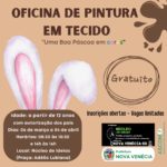 Núcleo de Ideias realizará Oficina de pintura em tecido em Nova Venécia