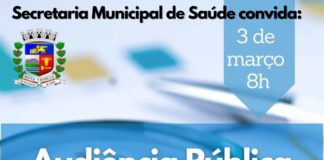 Prestação de contas da saúde acontece na Câmara de Nova Venécia na próxima sexta-feira às 08h em audiência pública