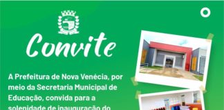 Prefeitura convida para inauguração da creche do bairro Aeroporto