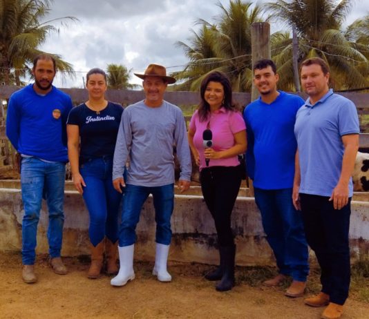 Secretário de Agricultura é entrevistado pela Record TV para discutir a produção de leite no Espírito Santo