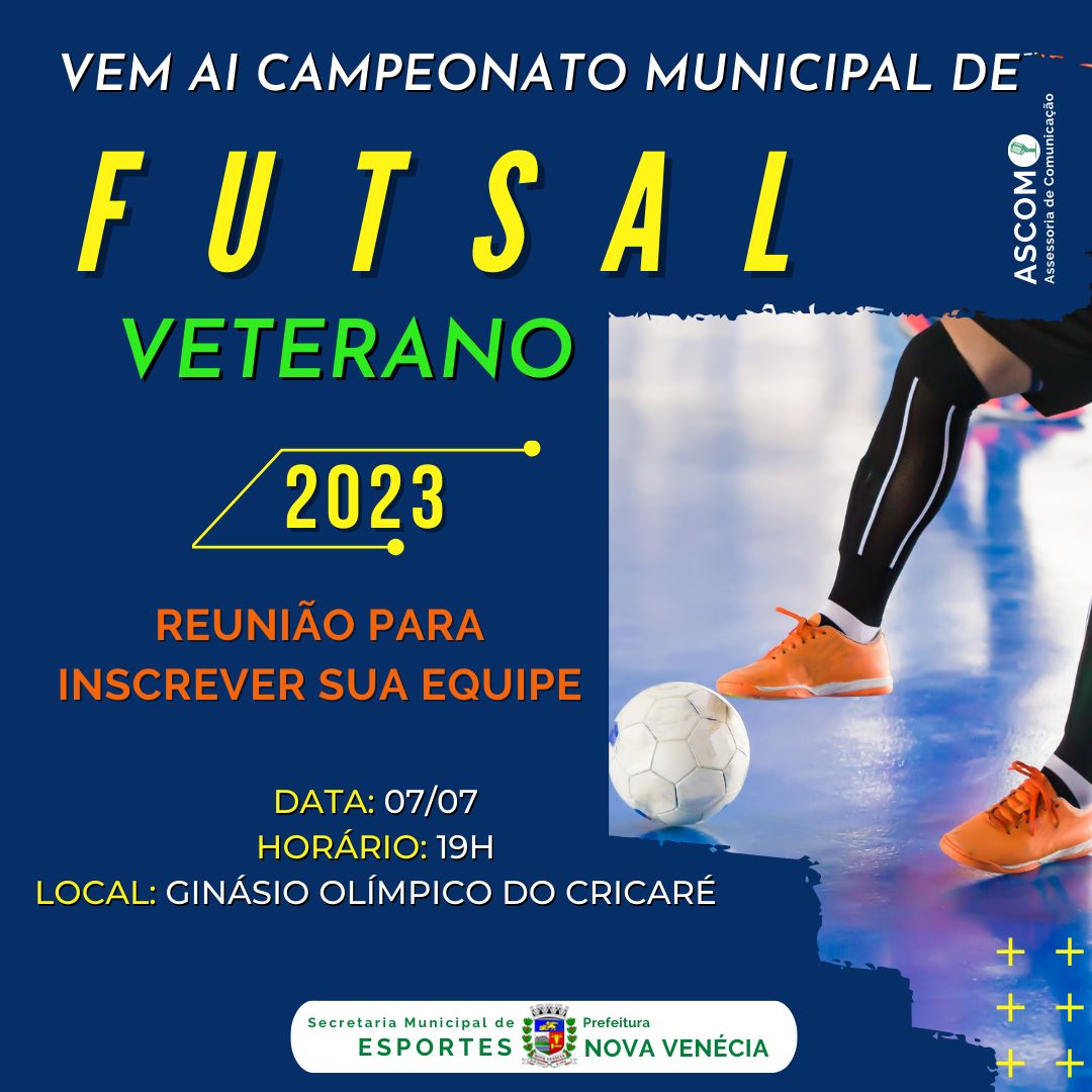 CAMPEONATO MUNICIPAL DE FUTSAL