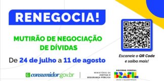 Programa Renegocia começa na próxima segunda-feira