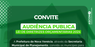 Secretaria Municipal de Planejamento realizará Audiência Pública