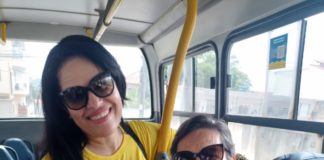 Movimento Legal: Idosos do CCI fazem mobilização no transporte público de Nova Venécia