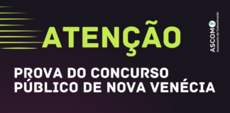 AVISO IMPORTANTE: Confira o Local da Prova para o Concurso Público da Prefeitura