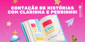 Contação de Histórias com Clarinha e Pedrinho