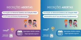 Educação divulga formação para profissionais que atuam com alfabetização