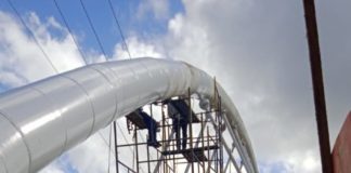 Prefeitura de Nova Venécia reforma Passarela sem interditar o trânsito de pedestres e ciclistas