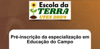 Prefeitura em parceria com o MEC divulga especialização em Educação do Campo