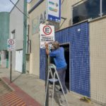 Superintendência de Trânsito inicia ações de melhoria na sinalização e infraestrutura urbana de Nova Venécia