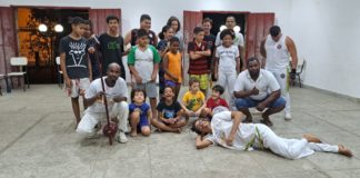Nova Venécia promove primeiro batizado de capoeira do Projeto Ginga Menino