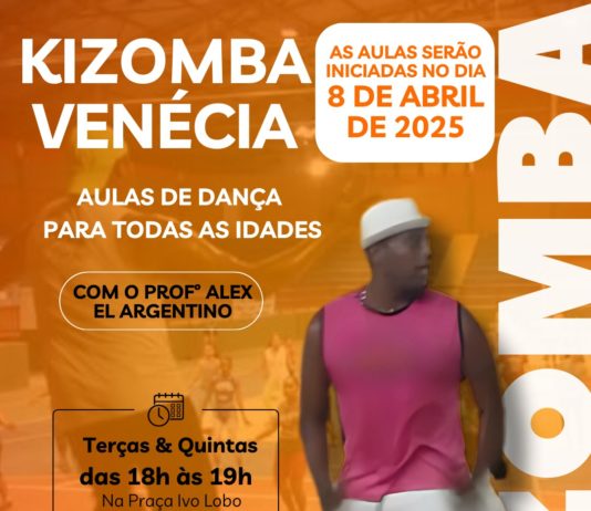Sectur lança projeto “Kizomba Venécia” com aulas de dança na Praça Ivo lobo