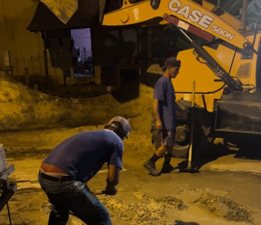 Obras de novas galerias resolverá alagamentos no bairro Rúbia