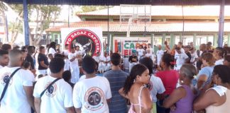 Projeto “Entre Livros e Ginga” une capoeira e literatura em evento cultural em Nova Venécia